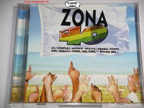 CD de Música: Zona 40, doble, 2 CD Universal 2005, U2, The Killers, Texas, OBK, Gorillaz, Coldplay, Amaral, Bebe..